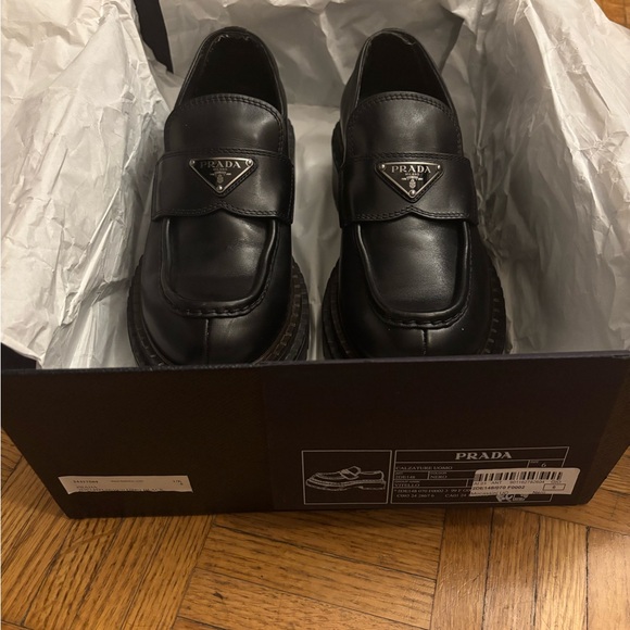 Prada Brushed Leather loafers - Picture 2 of 11